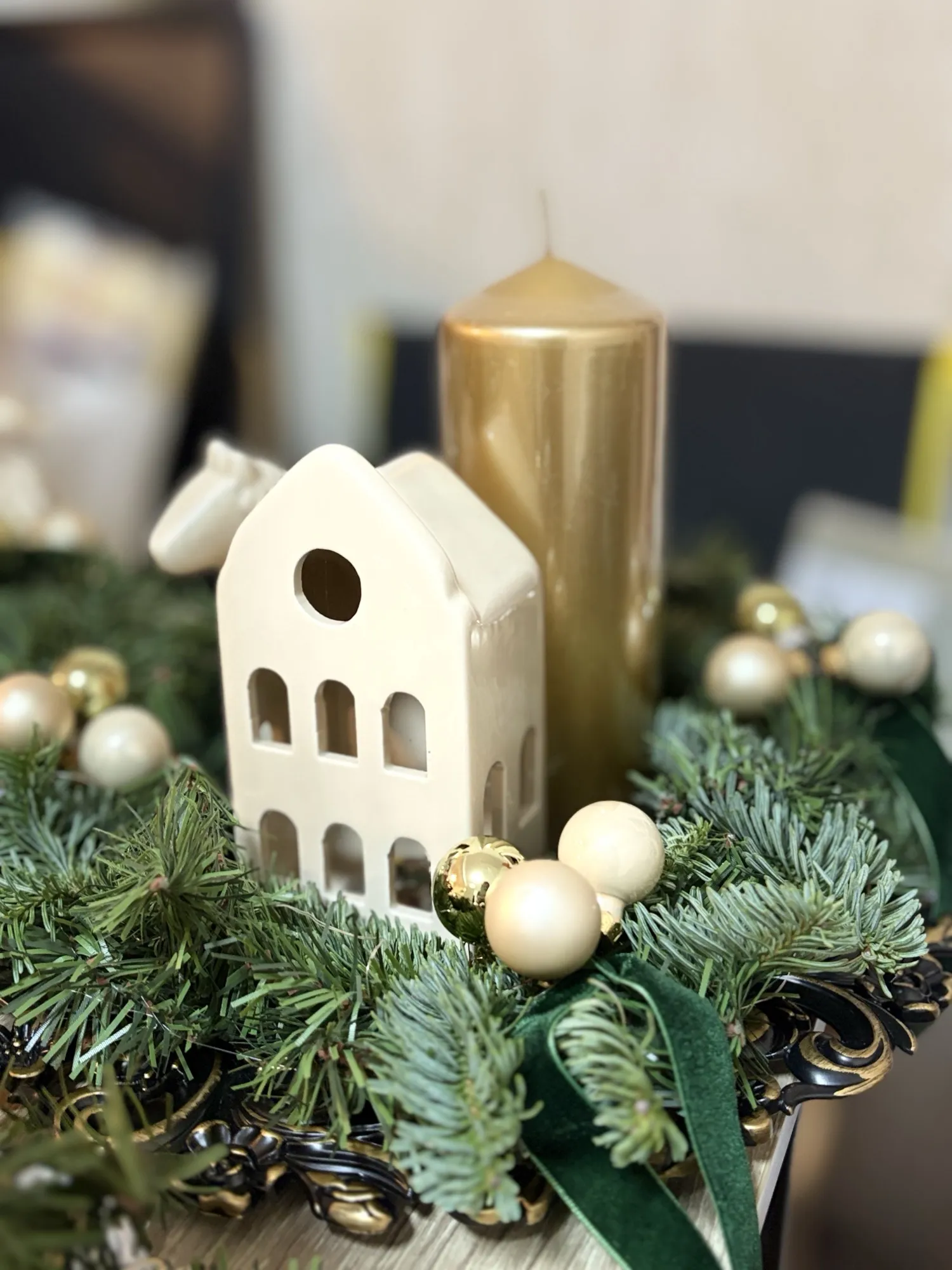 Decor de Crăciun din lemn gravat, ornament personalizat