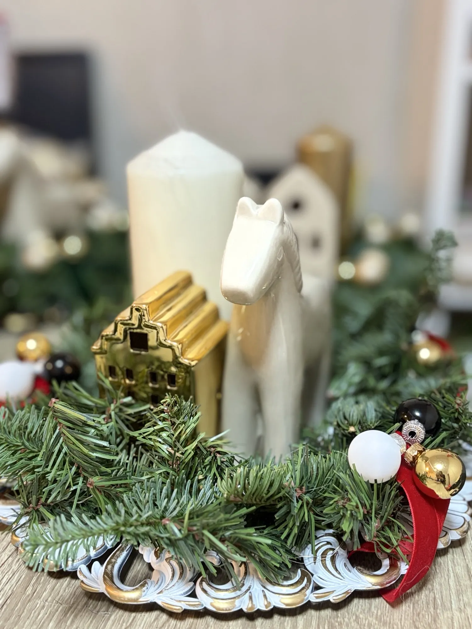 Decor de Crăciun din lemn gravat, ornament personalizat