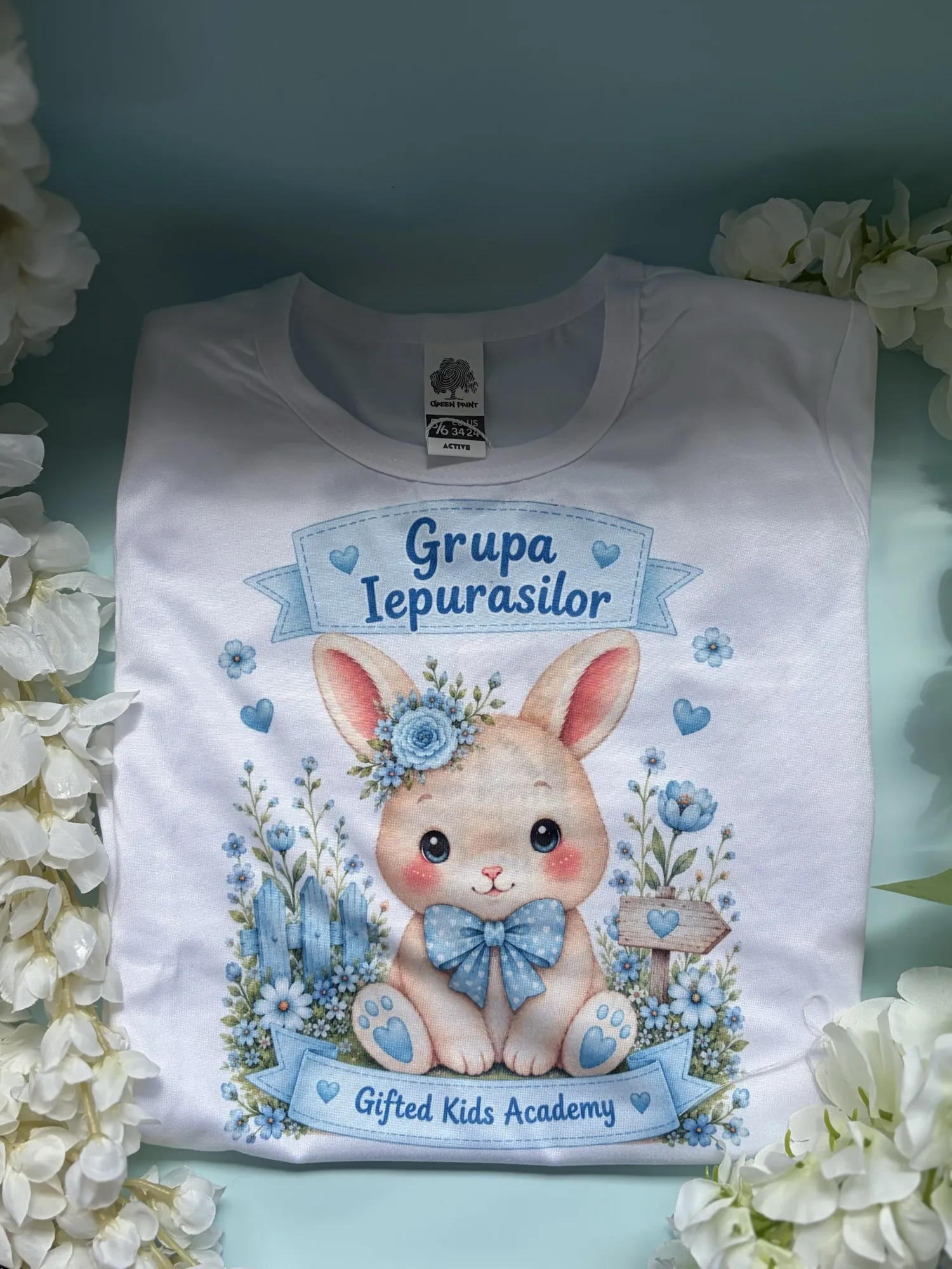 Cadou din lemn gravat pentru grădiniță, personalizat cu nume