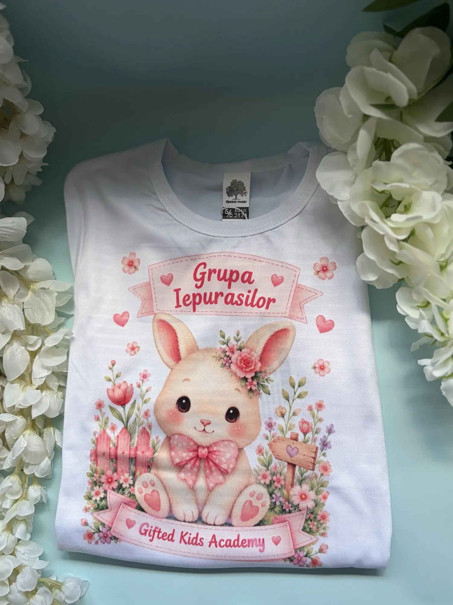 Cadou din lemn gravat pentru grădiniță, personalizat cu nume