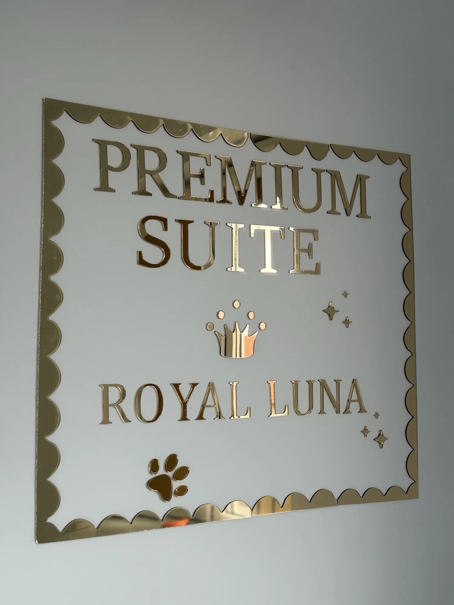 Panou din plexiglas gravat cu logo, semnalistică pentru firmă