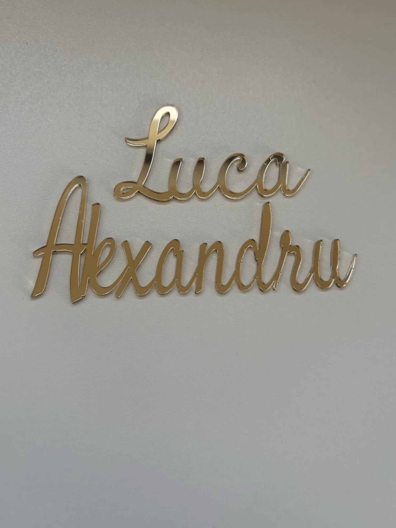 Topper tăiat laser, personalizat pentru tort sau aranjament